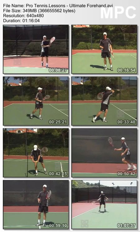 Pro Tennis Lesson by James Jensen
